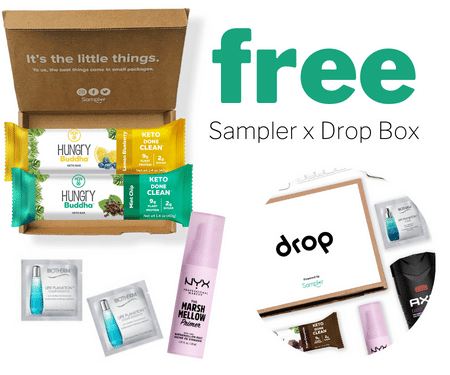 Match With A Free Sampler x Drop Sample Box
