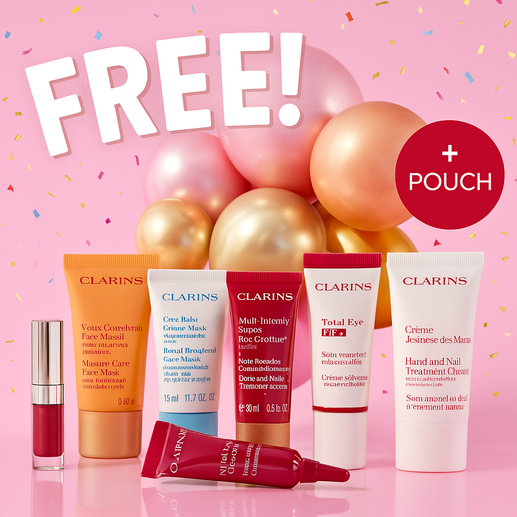 Free Clarins Products – Celebrate Clarins’ Birthday!
