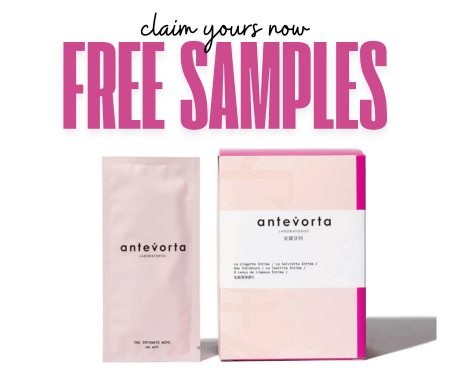 Get an Antevorta Intimate Wipe Sample for Free