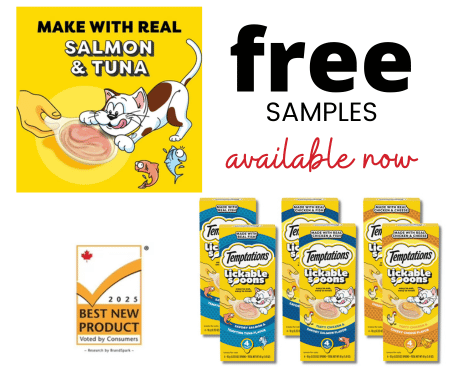 Get Temptations Lickable Spoons for Free